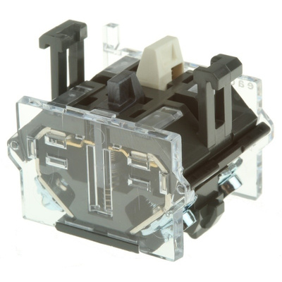 NC Push Button Contact Block for use with Human Machine Interface