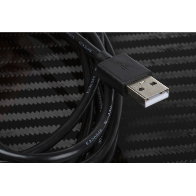 RS PRO USB 2.0 Cable, Male USB A to Male USB C Cable, 2m