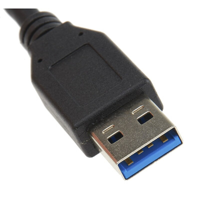 RS PRO USB 3.1 Cable, Male USB A to Male USB C Cable, 1m