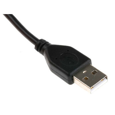 RS PRO USB 2.0 Cable, Male USB A to Male Mini USB B Cable, 1m