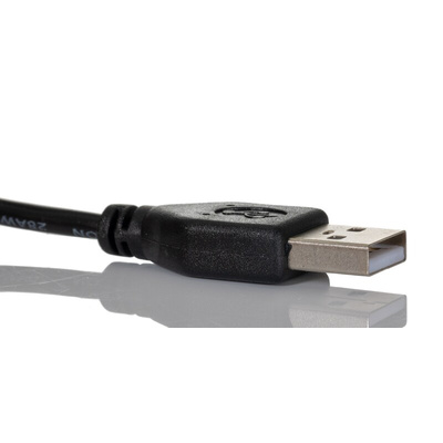 RS PRO USB 2.0 Cable, Male USB A to Male Mini USB B Cable, 2m