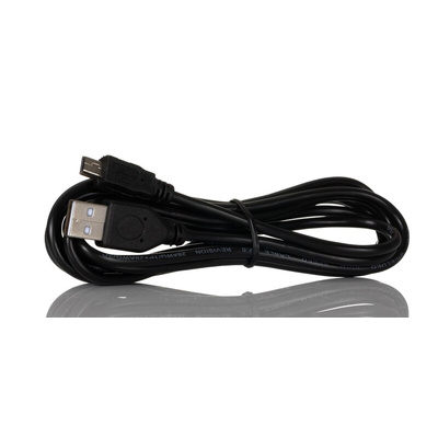 RS PRO USB 2.0 Cable, Male USB A to Male Mini USB B Cable, 2m