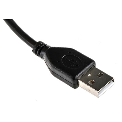 RS PRO USB 2.0 Cable, Male USB A to Male Mini USB B Cable, 5m
