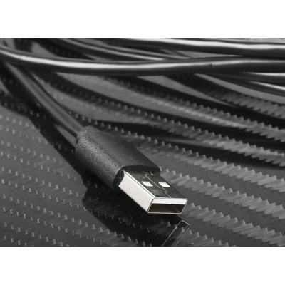 RS PRO USB 2.0 Cable, Male USB A to Male Micro USB B Cable, 1.8m