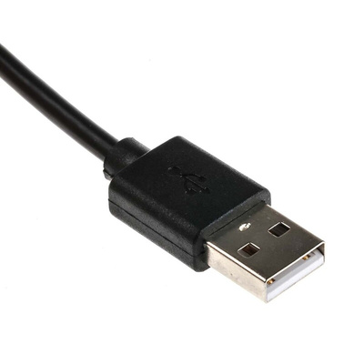 RS PRO USB 2.0 Cable, Male USB A to Male Micro USB B Cable, 3m