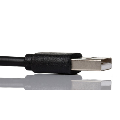 RS PRO USB 2.0 Cable, Male USB A to Male Micro USB B Cable, 5m