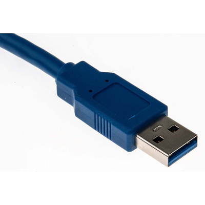 RS PRO USB 3.0 Cable, Male USB A to Male USB A Cable, 3m