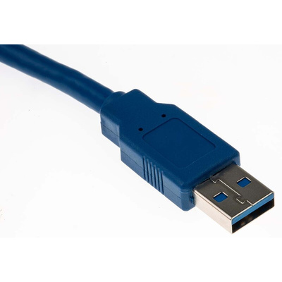 RS PRO USB 3.0 Cable, Male USB A to Male USB A Cable, 5m