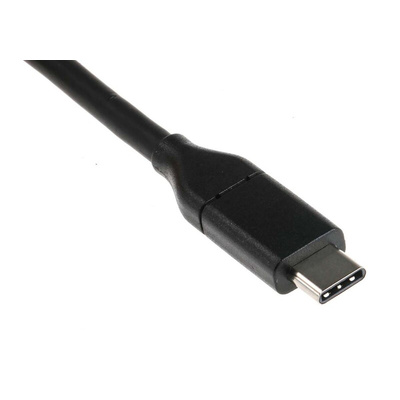 RS PRO USB 3.1 Cable, Male USB C to Male USB C Cable, 1m