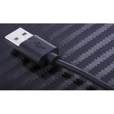 RS PRO USB 2.0 Cable, Male USB C to Male USB A Cable, 1m