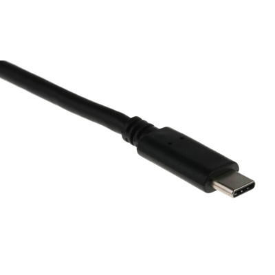 RS PRO USB 3.1 Cable, Male USB C to Female USB A Cable, 150mm