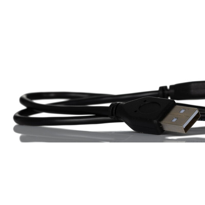 RS PRO USB 2.0 Cable, Male USB A to Male USB A Cable, 500mm