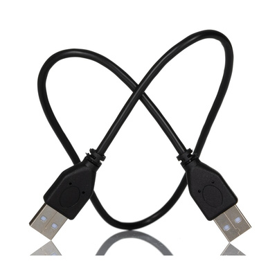 RS PRO USB 2.0 Cable, Male USB A to Male USB A Cable, 500mm