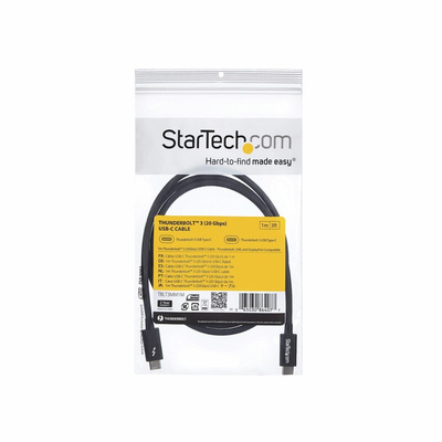 StarTech.com USB 3.1 Thunderbolt 3 to Thunderbolt 3, 1m