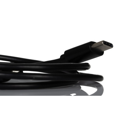 RS PRO USB 2.0 Cable, Male USB C to Male Micro USB B Cable, 1m