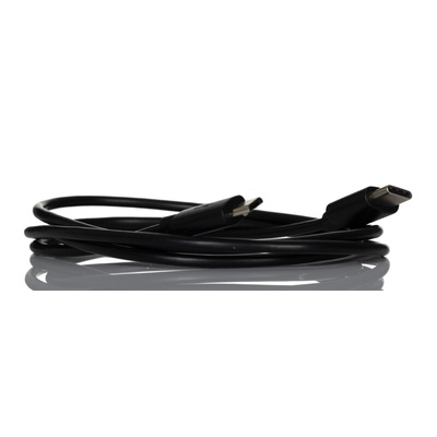 RS PRO USB 2.0 Cable, Male USB C to Male Micro USB B Cable, 1m
