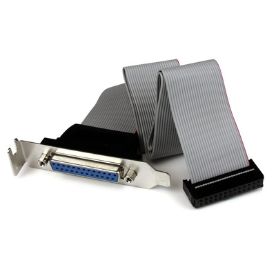 StarTech.com Female 25 Pin D-sub to Male 26 Pin IDC Serial Cable, 400mm PVC