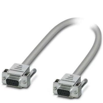 Phoenix Contact 9 Pin D-sub 9 Pin D-sub Serial Cable, 2m