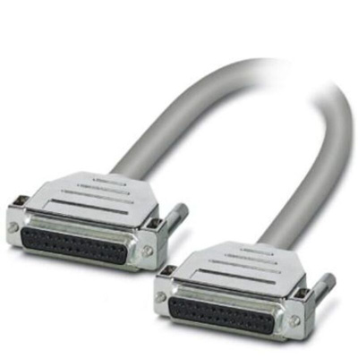 Phoenix Contact 25 Pin D-sub 25 Pin D-sub Serial Cable, 2m