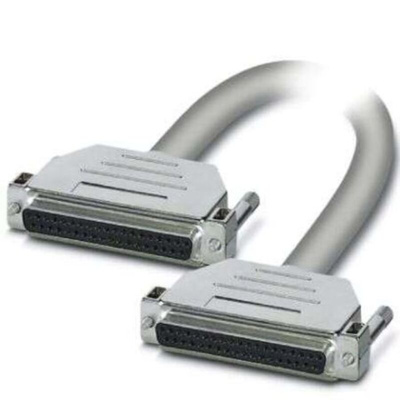Phoenix Contact 37 Pin D-sub 37 Pin D-sub Serial Cable, 3m