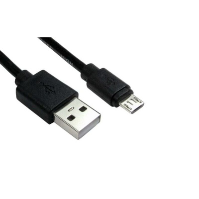 RS PRO USB 2.0 Cable, Male USB A to Male Mini USB B Cable, 3m