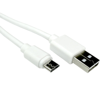 RS PRO USB 2.0 Cable, Male USB A to Male Micro USB B Cable, 150mm