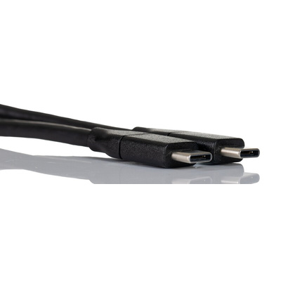 RS PRO Cable, Male USB C to Male USB C Cable, 1m