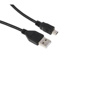 RS PRO USB 2.0 Cable, Male USB A to Male Mini USB B Cable, 500mm