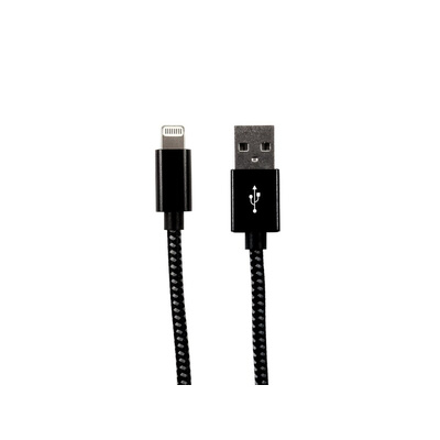RS PRO USB 2.0 Cable, Male USB A to Male Lightning Cable, 1m