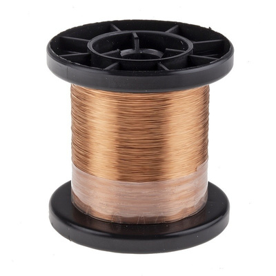 Block Single Core 0.1mm diameter Copper Wire, 1144m Long