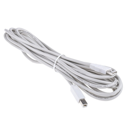 Molex USB 2.0 Cable, Male USB A to Male USB B  Cable, 5m