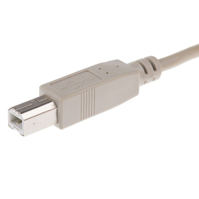 HARTING USB 2.0 Cable, Male USB B to Female USB B USB Extension Cable, 3m