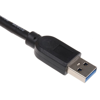 Roline USB 3.0 Cable, Male USB A to Male USB B Cable, 800mm