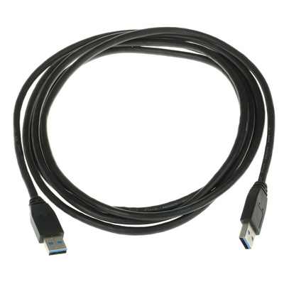 Roline USB 3.0 Cable, Male USB A to Male USB A Cable, 3m