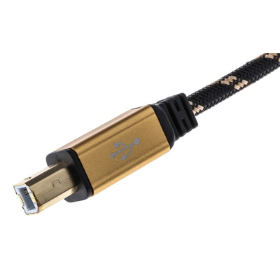 Roline USB 2.0 Cable, Male USB A to Male USB B Cable, 3m