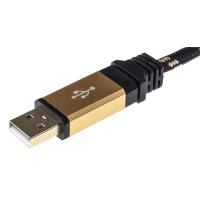 Roline USB 2.0 Cable, Male USB A to Male USB B Cable, 3m