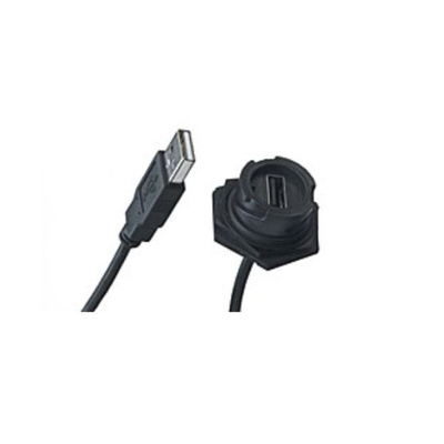 Molex USB 2.0 Cable, Male USB B to Female USB A USB Extension Cable, 2m