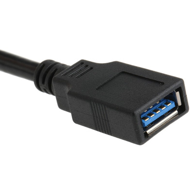 Roline USB 3.0 Cable, Male USB A to Female USB A USB Extension Cable, 1.8m