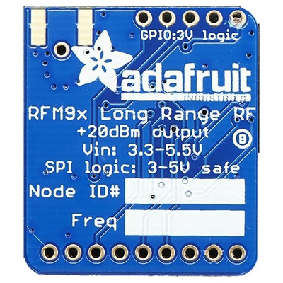 Adafruit RFM96W LoRa RF Transceiver Breakout Board 433MHz 3073