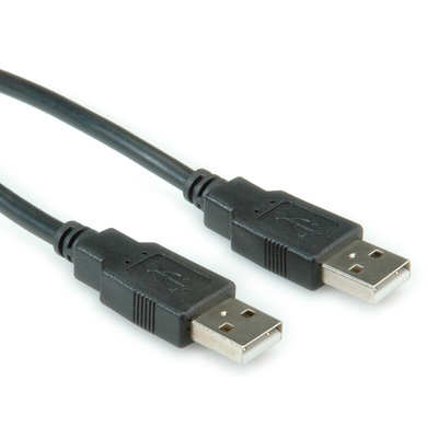 Roline USB 2.0 Cable, Male USB A to Male USB A Cable, 3m