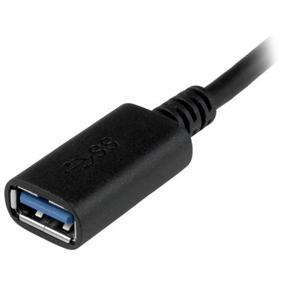StarTech.com USB 3.0 Cable, Male USB C to Female USB A  Cable, 152.4mm