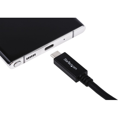 StarTech.com USB 3.1 Cable, Male USB C to Male USB C Cable, 0.5m