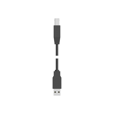 TE Connectivity USB 2.0 Cable, Male USB A to Male USB B Cable, 2m