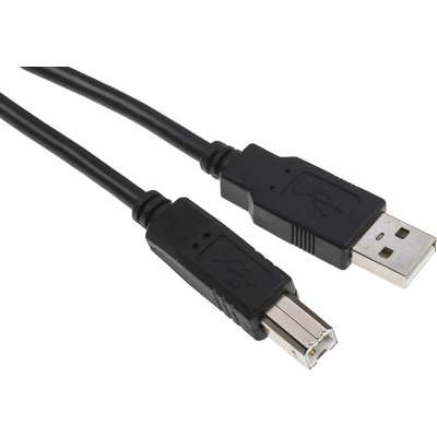 StarTech.com USB 2.0 Cable, Male USB A to Male USB B Cable, 2m