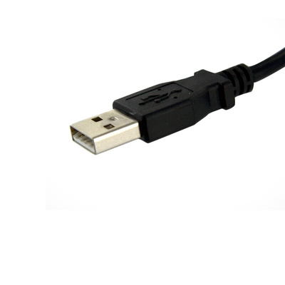 StarTech.com USB 2.0 Cable, Male USB A to Female USB A USB Extension Cable, 300mm