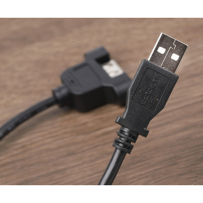 StarTech.com USB 2.0 Cable, Male USB A to Female USB A USB Extension Cable, 300mm