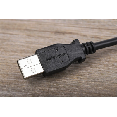 StarTech.com USB 2.0 Cable, Male USB A to Female USB A USB Extension Cable, 0.9m