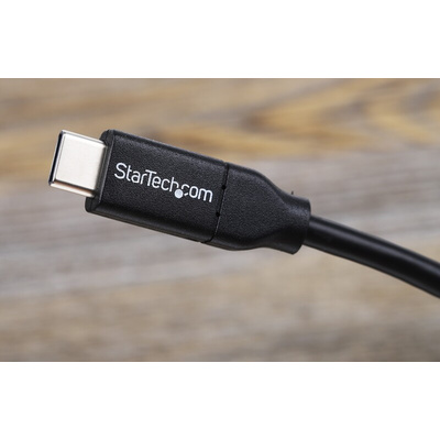 StarTech.com USB 2.0 Cable, Male USB A to Male USB C Cable, 1m