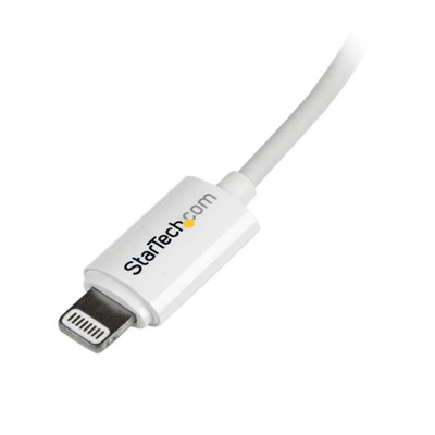StarTech.com USB 2.0 Cable, Male USB A to Male Lightning Cable, 2m