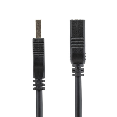 StarTech.com USB 3.0 Cable, Male USB A to Female USB A USB Extension Cable, 15cm